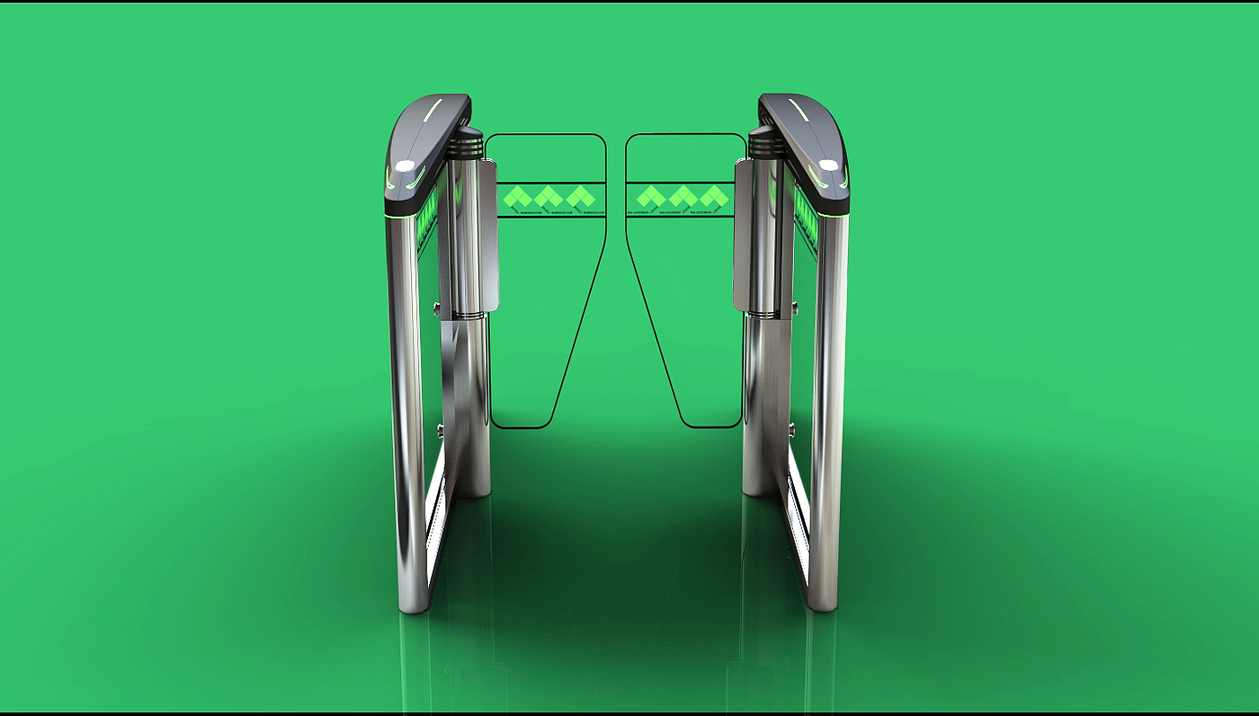 Intelligent gate，Gate appearance design，