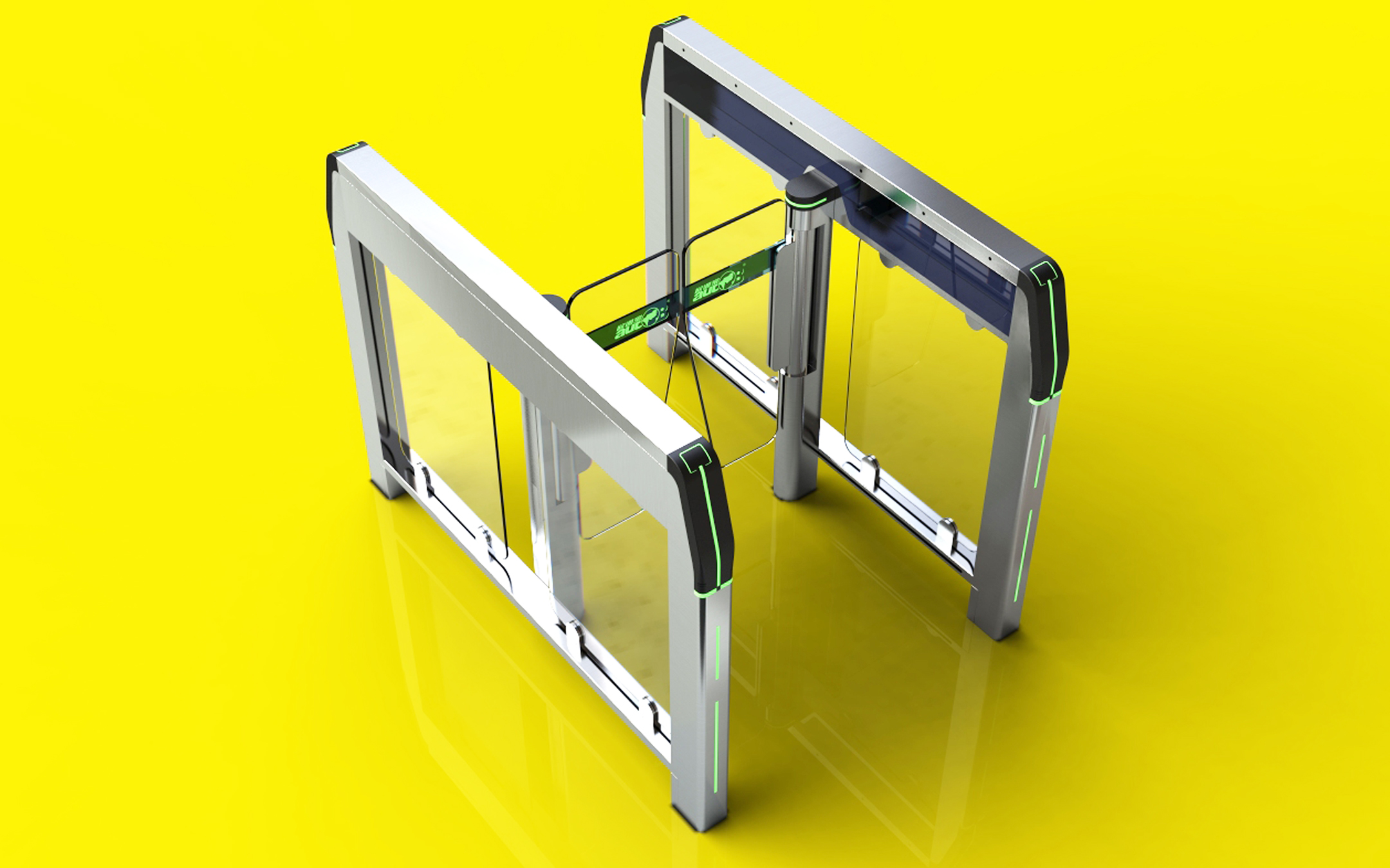 Intelligent gate，Gate appearance design，