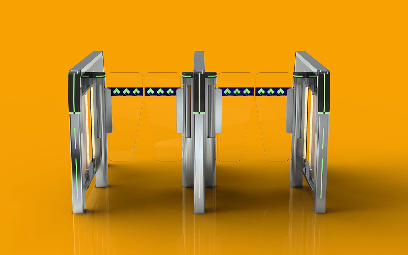 Intelligent gate，Gate appearance design，