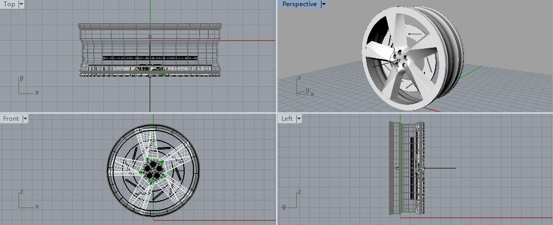 design sketch，Rhinoceros modeling，