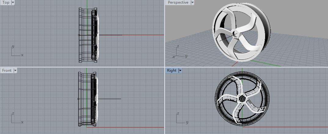 design sketch，Rhinoceros modeling，