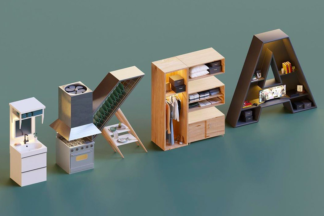 IKEA，sign，brand，Starbucks，Coca Cola，