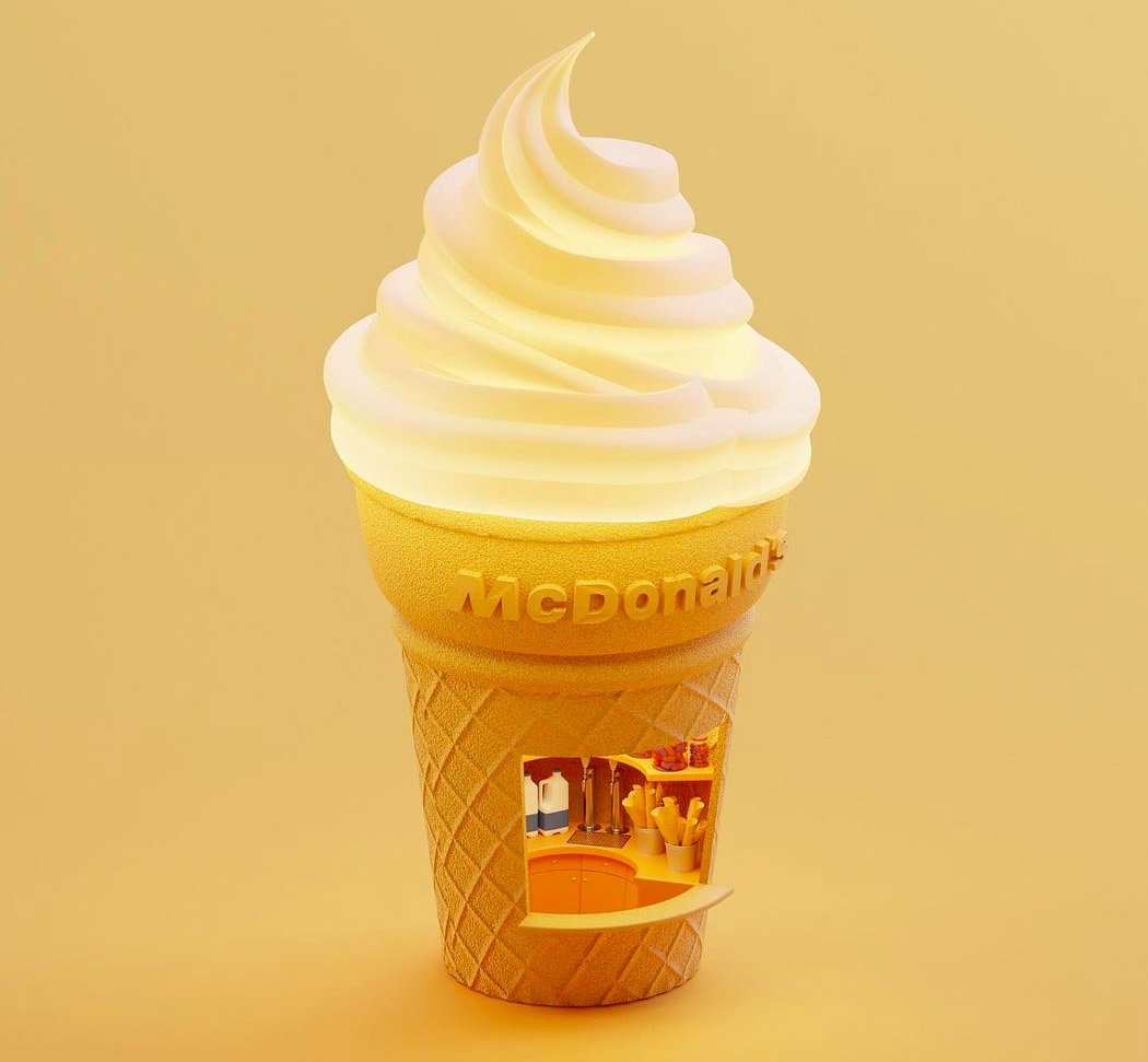 IKEA，sign，brand，Starbucks，Coca Cola，