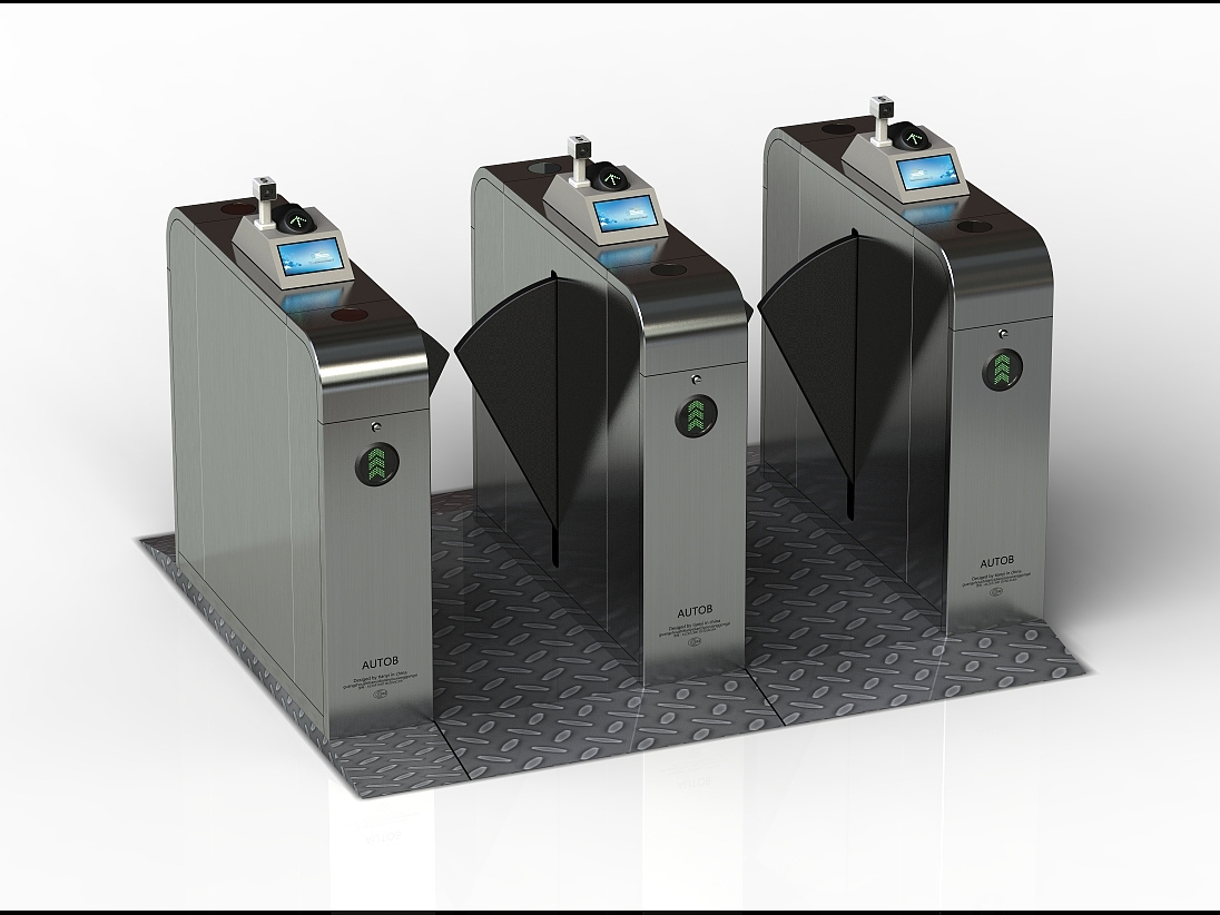 Gate appearance design.，Intelligent gate，Gate，