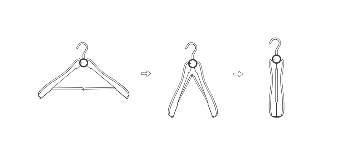 portable，Ironing rack，D&I，dry，coat hanger，