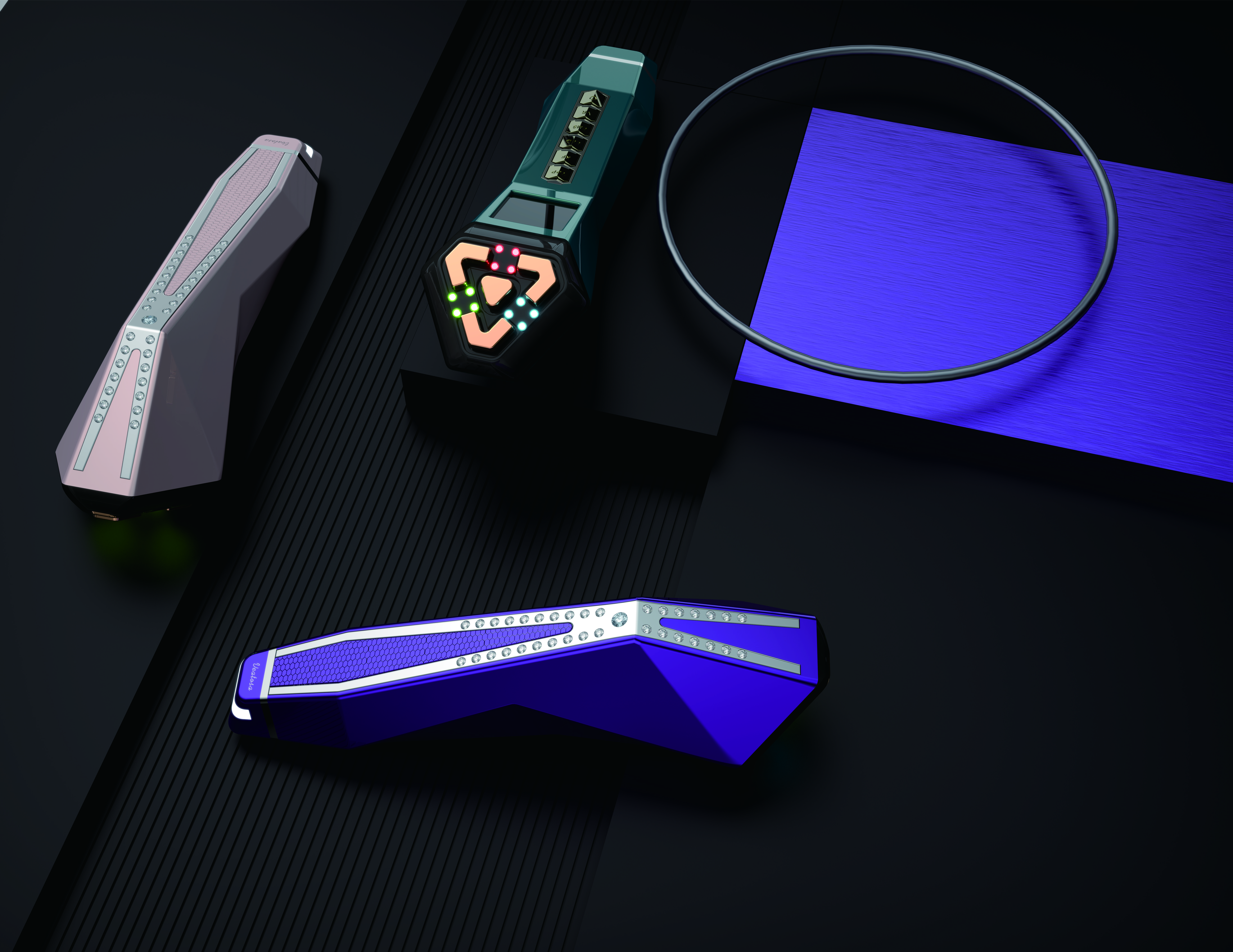 Radio frequency beauty instrument，