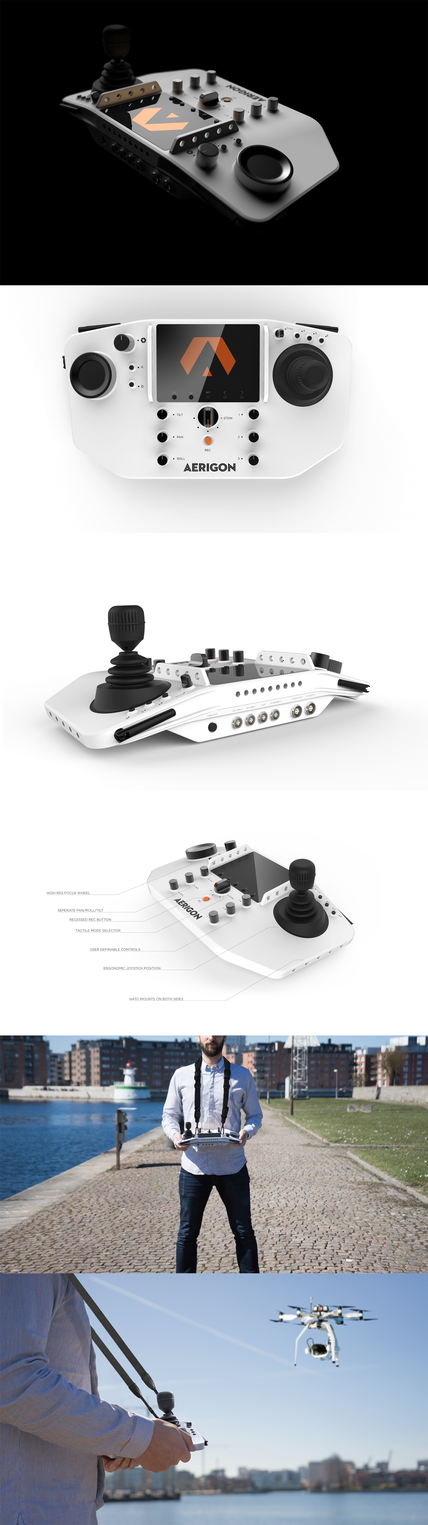 Remote control，UAV，white，man-machine，