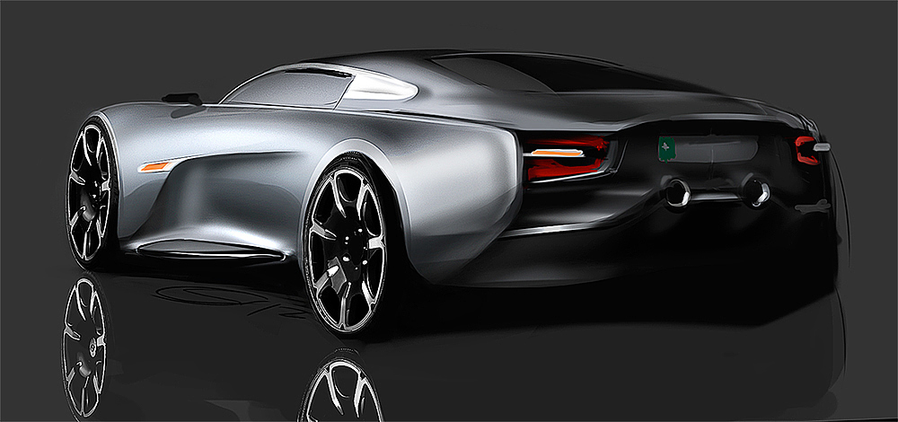 automobile，Render，sketch，concept，