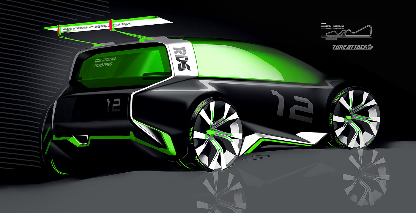 automobile，Render，sketch，concept，