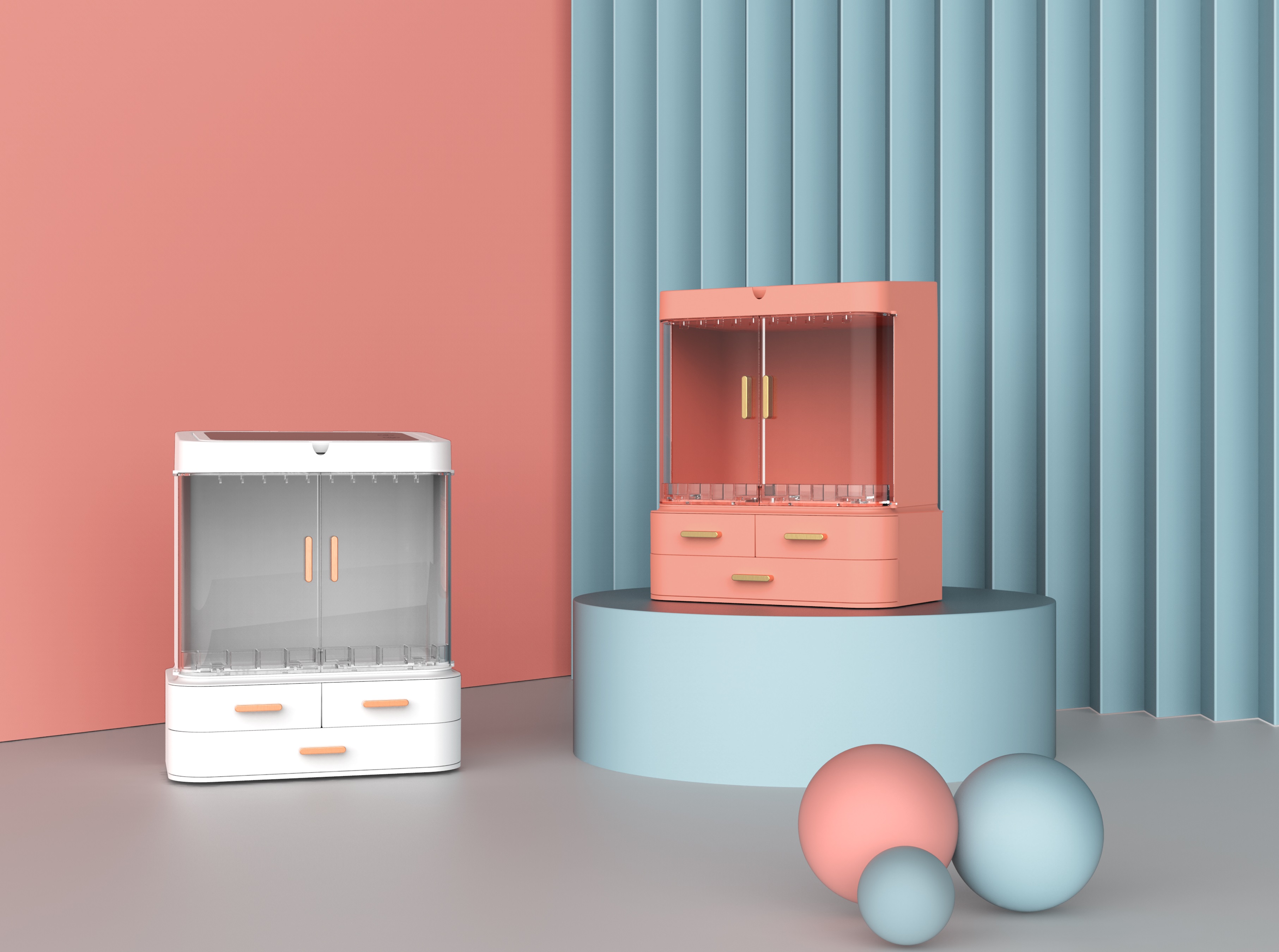 storage box，Cosmetic storage，Storage rack，