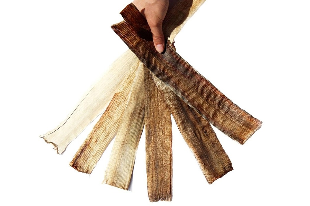 ，lamp，sustainable，Banana fiber，