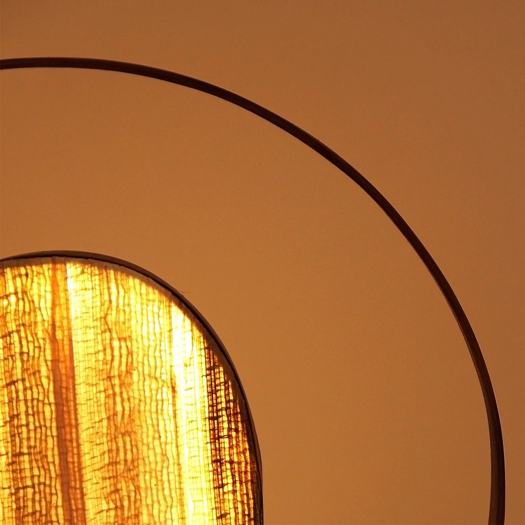 ，lamp，sustainable，Banana fiber，