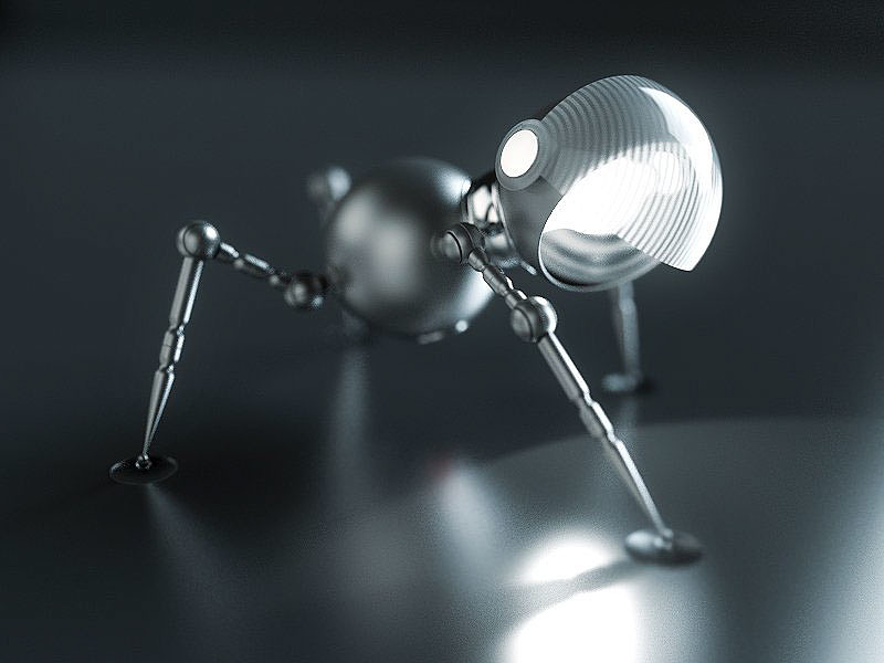 lamp，robot，Desk lamp，Robo-lamp，