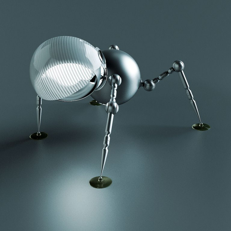 lamp，robot，Desk lamp，Robo-lamp，
