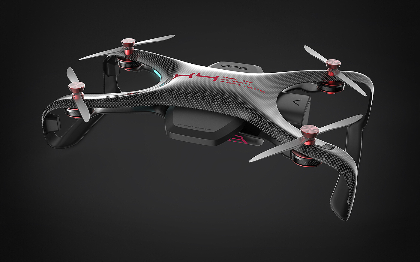 UAV，Dual-Cam，carbon fibre，compete in speed，