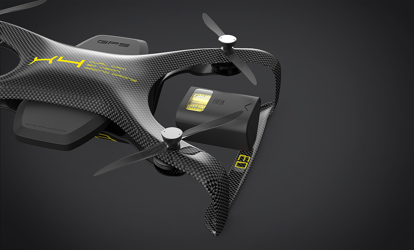 UAV，Dual-Cam，carbon fibre，compete in speed，