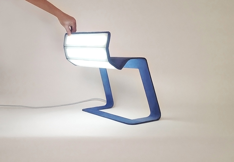 Milan，Design Week，binary，OLED lamp，