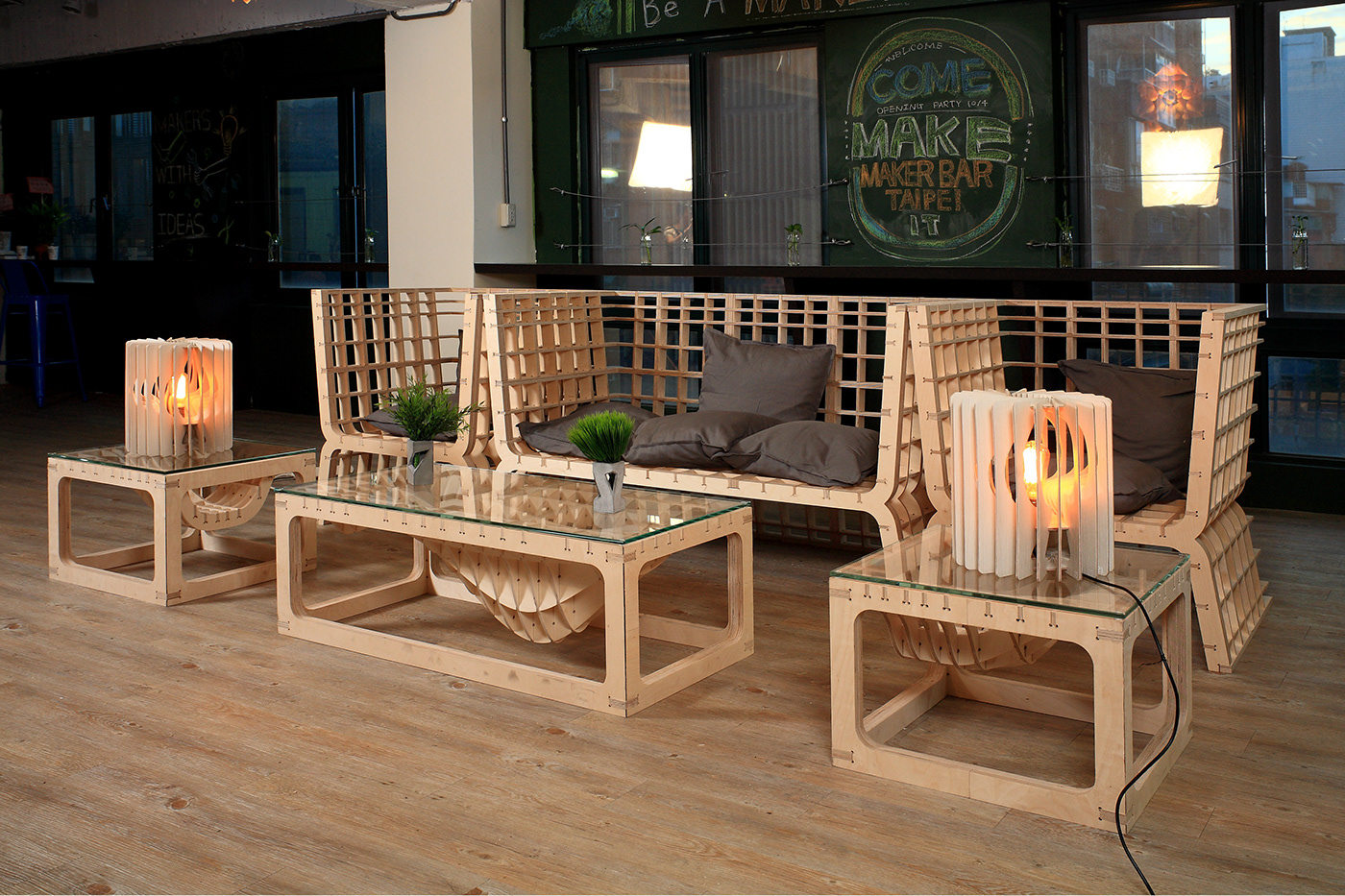 plvvvoool，furniture，curved surface，Flat furniture，