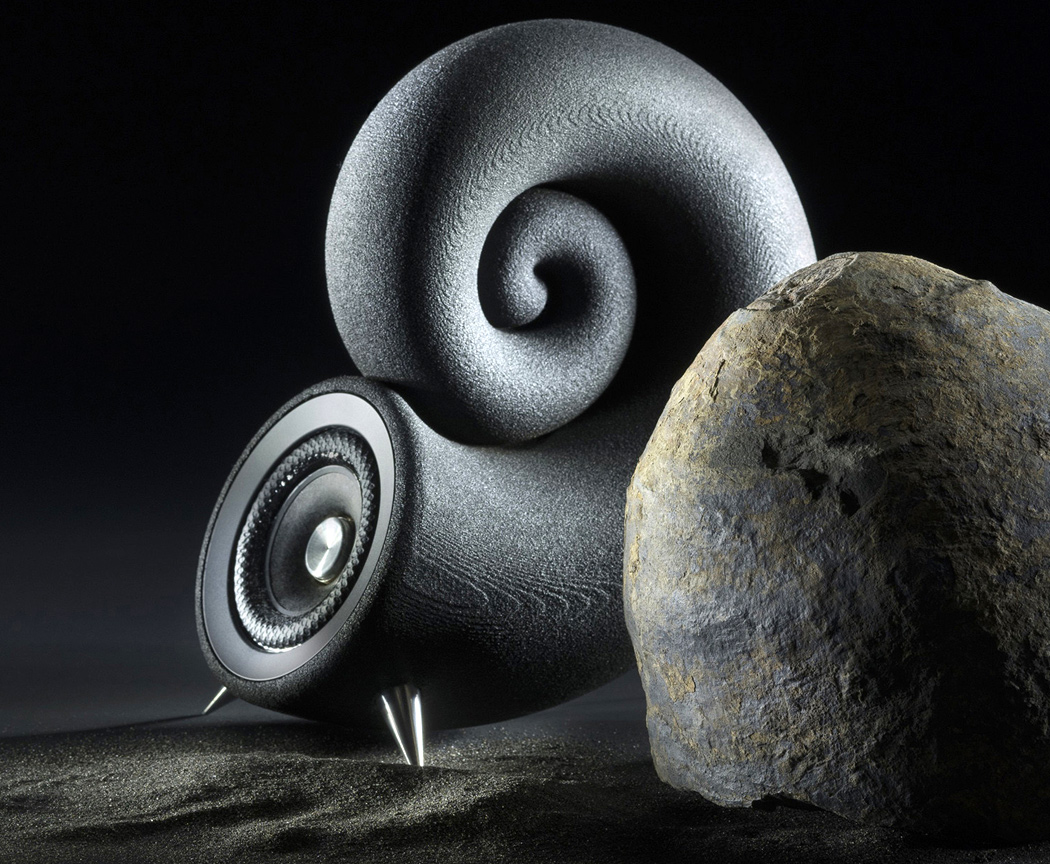 Spirula，loudspeaker box，3D printing，screw，