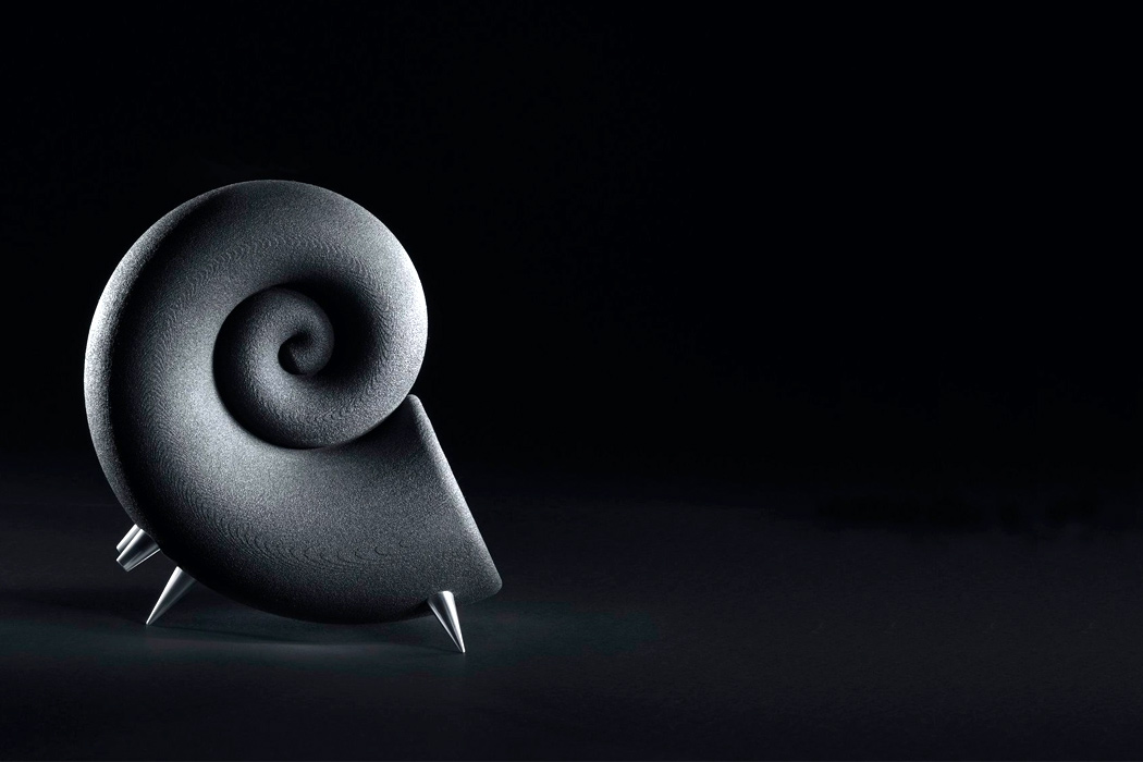 Spirula，loudspeaker box，3D printing，screw，