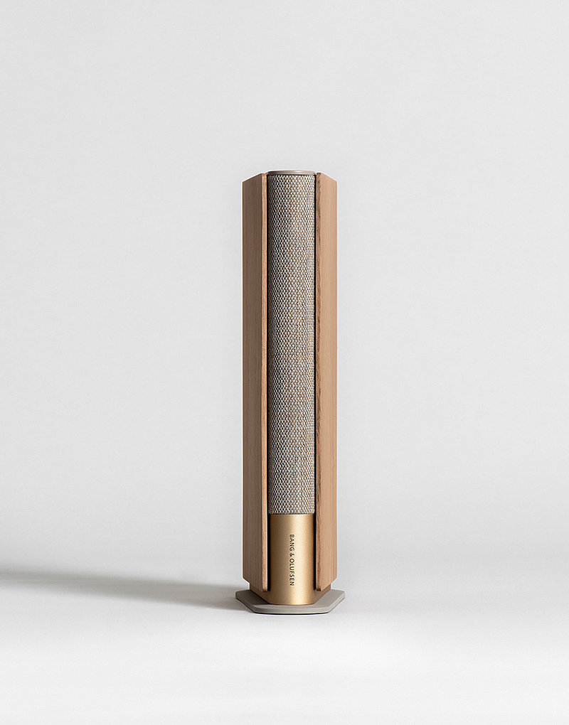 Beosound Emerge，speaker，book，knitting，aluminium，