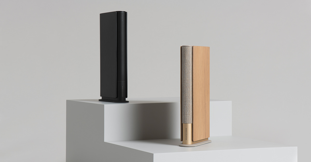 Beosound Emerge，speaker，book，knitting，aluminium，