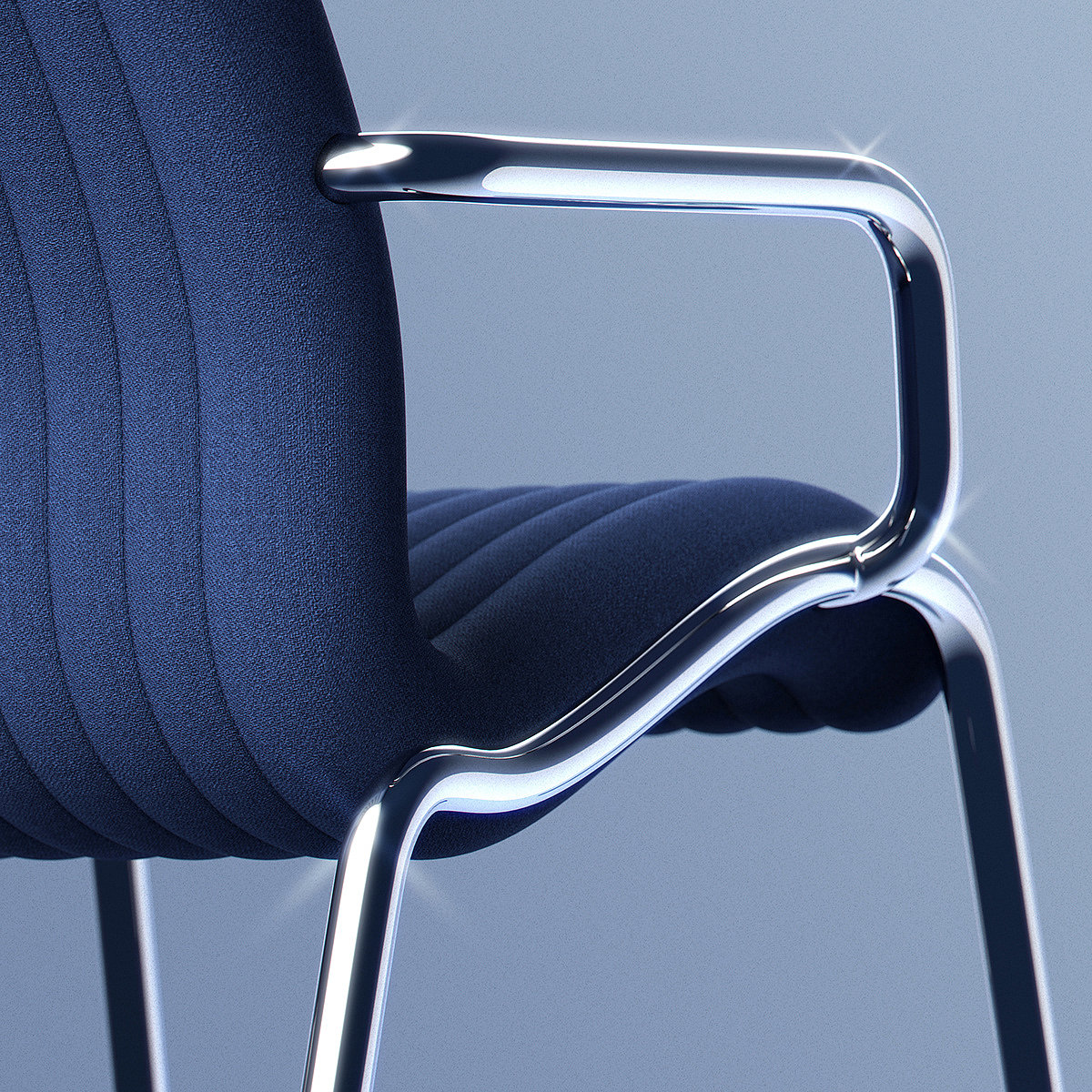 椅子，蓝色，座头鲸，
