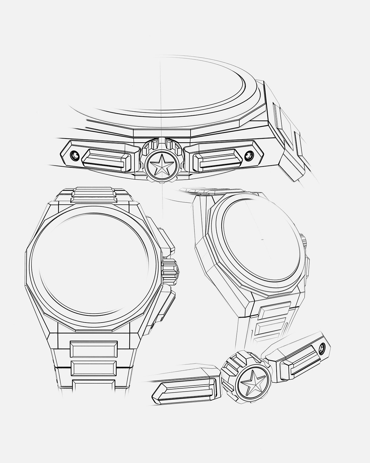 Wrist watch，Wristwatch，waterproof，