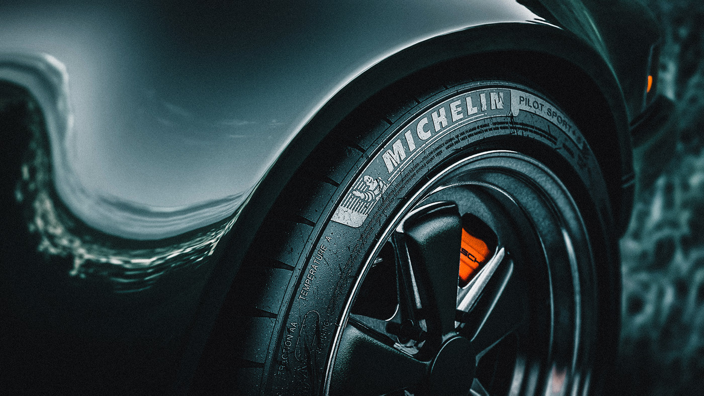 Porsche 911，cgi，Singer，green，