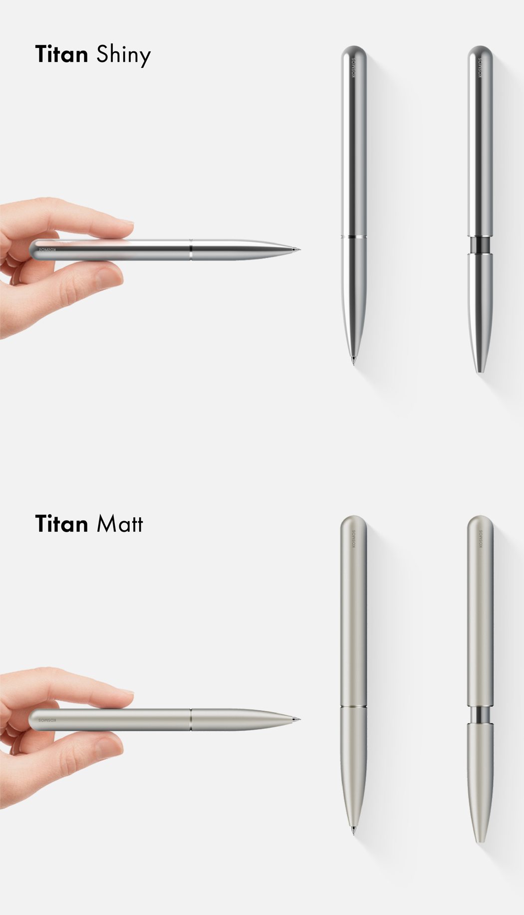 2016 red dot award，Pen，Red dot award，magnet，titanium，Office Supplies，