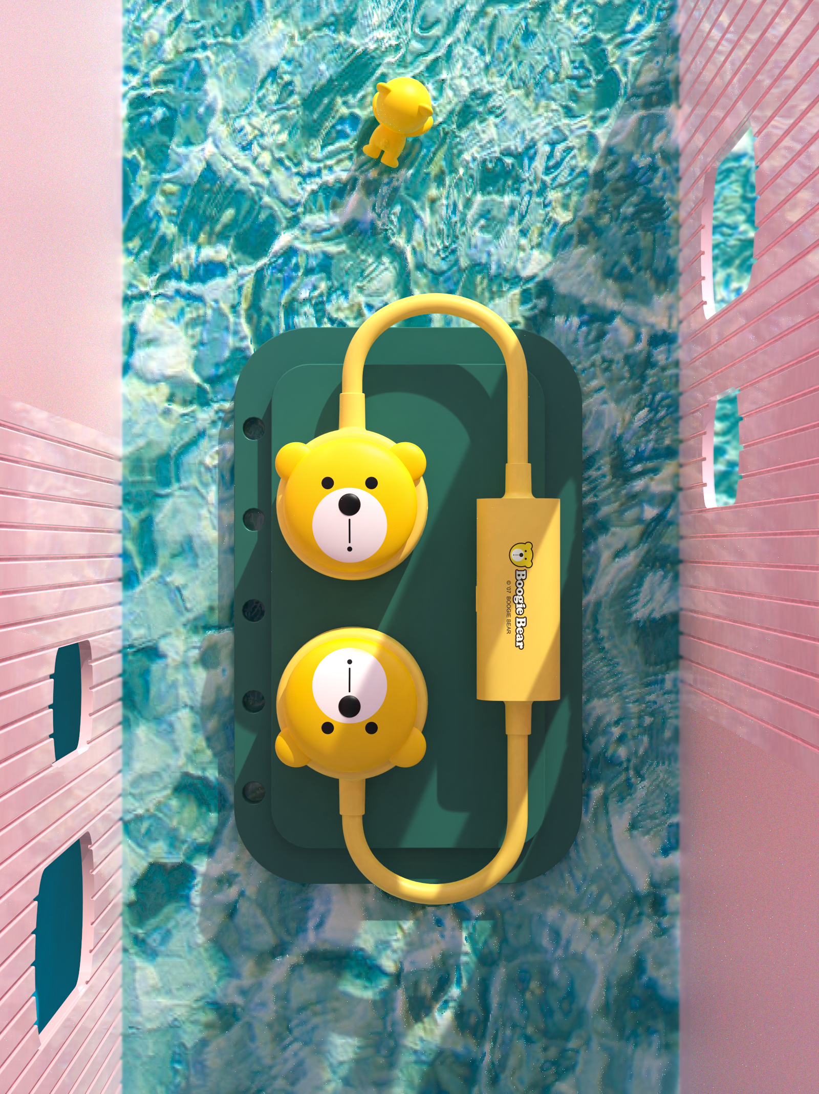 Buji bear，IP，Fan，Portable，lovely，