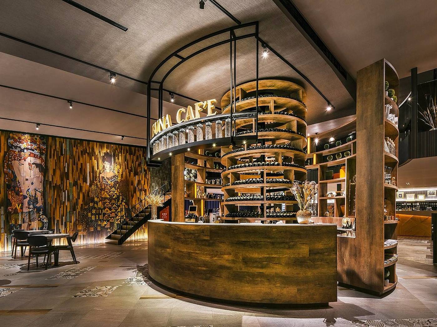 space，cafe，