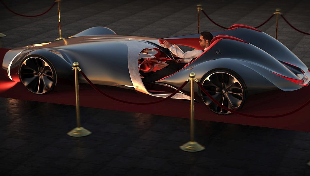Maserati，Sports car，Trident，Modeling design，