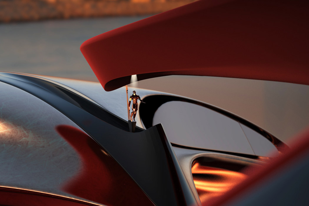 Maserati，Sports car，Trident，Modeling design，