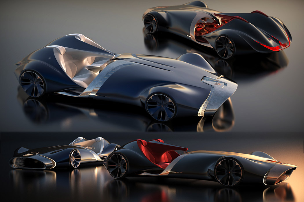 Maserati，Sports car，Trident，Modeling design，