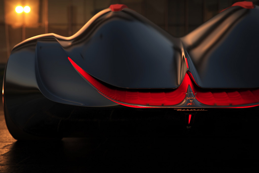 Maserati，Sports car，Trident，Modeling design，