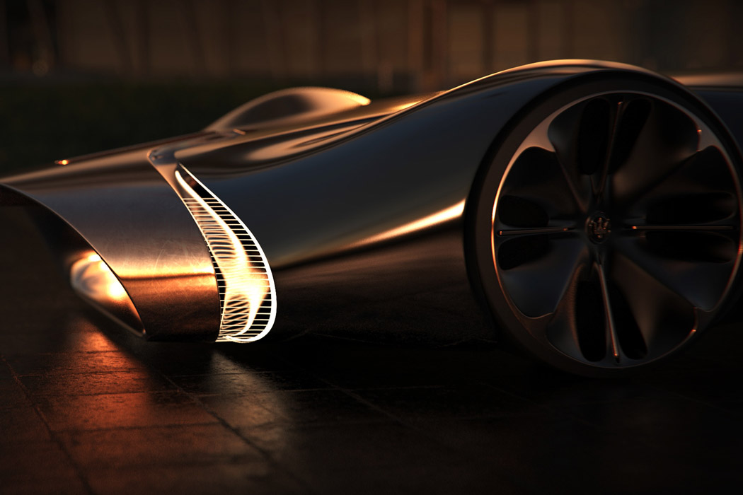 Maserati，Sports car，Trident，Modeling design，