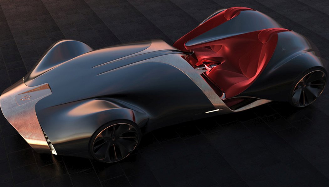 Maserati，Sports car，Trident，Modeling design，