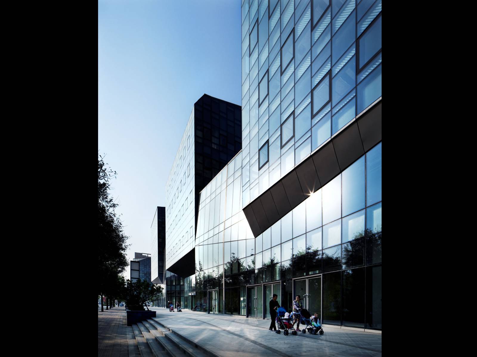 space，Business office cluster，