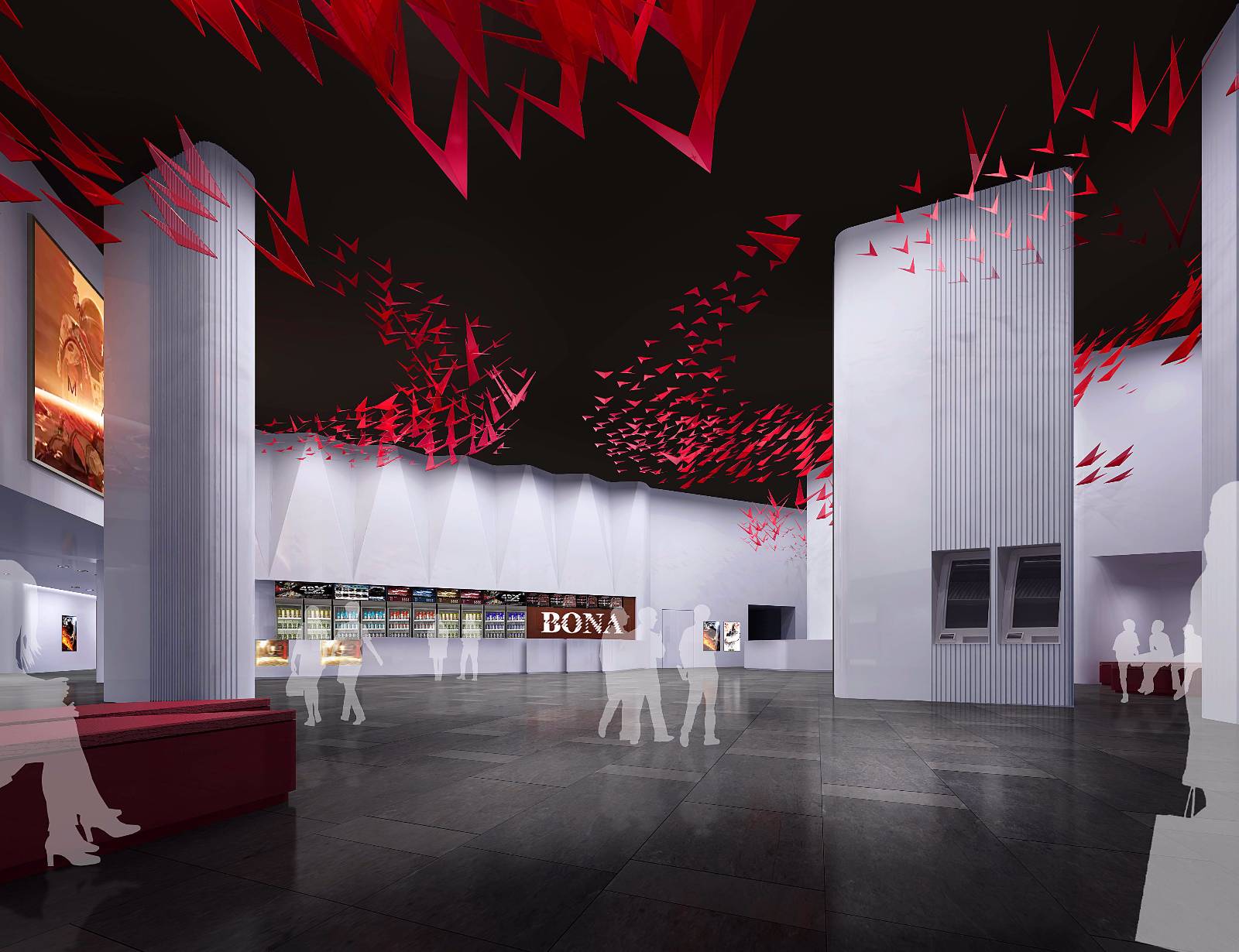 space，public space ，cinema，