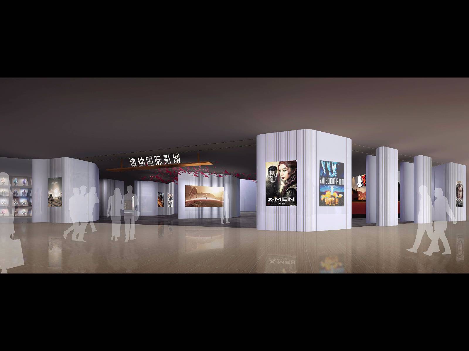 space，public space ，cinema，