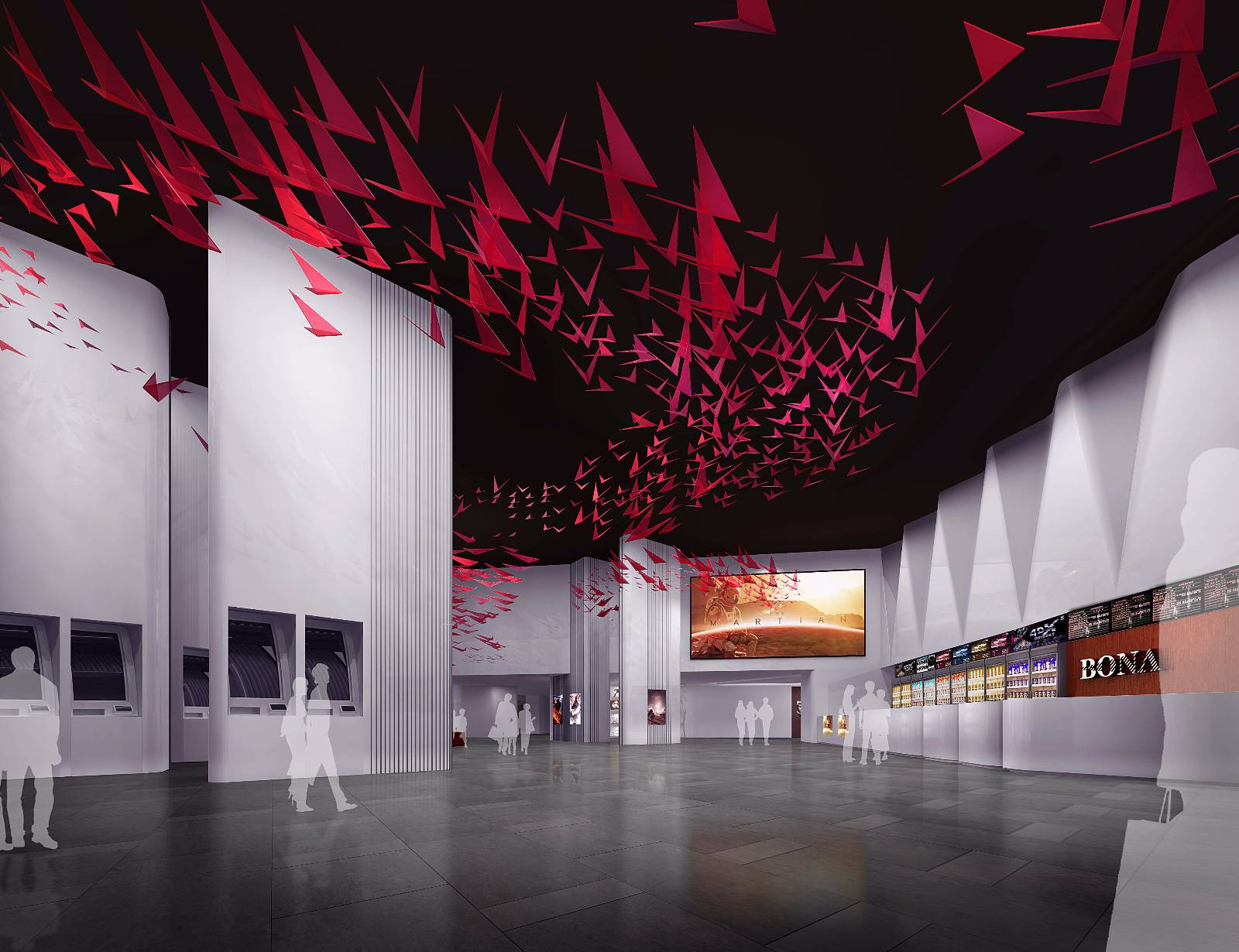 space，public space ，cinema，