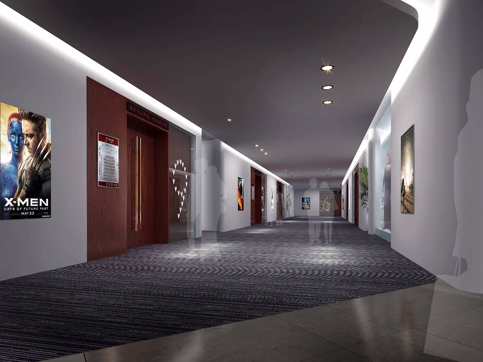space，public space ，cinema，