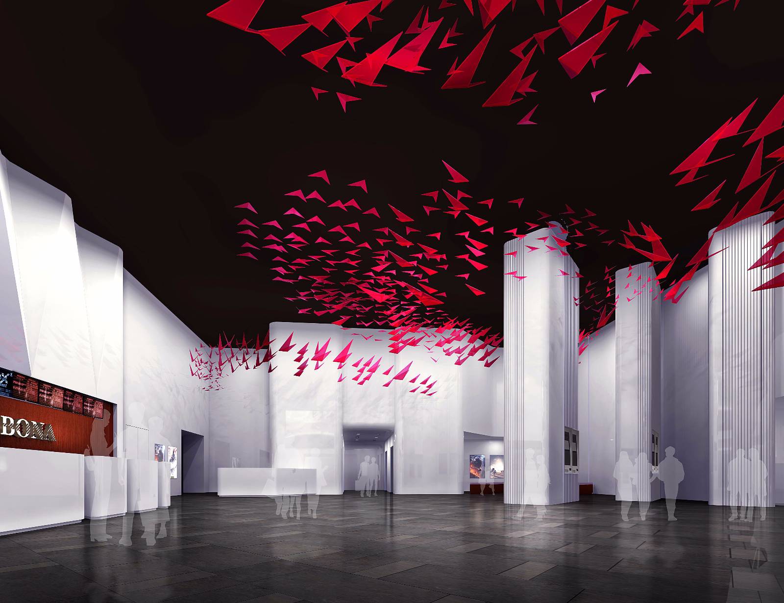 space，public space ，cinema，