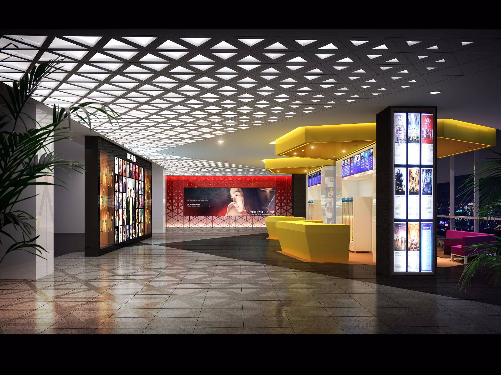 space，public，cinema，