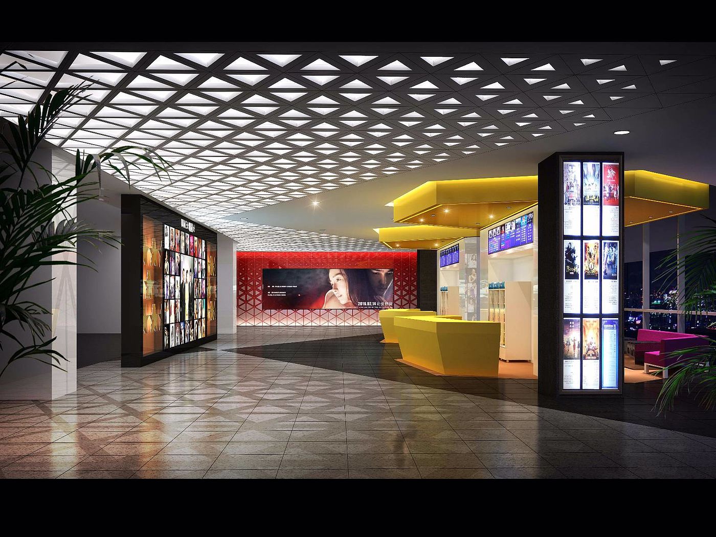 space，public，cinema，