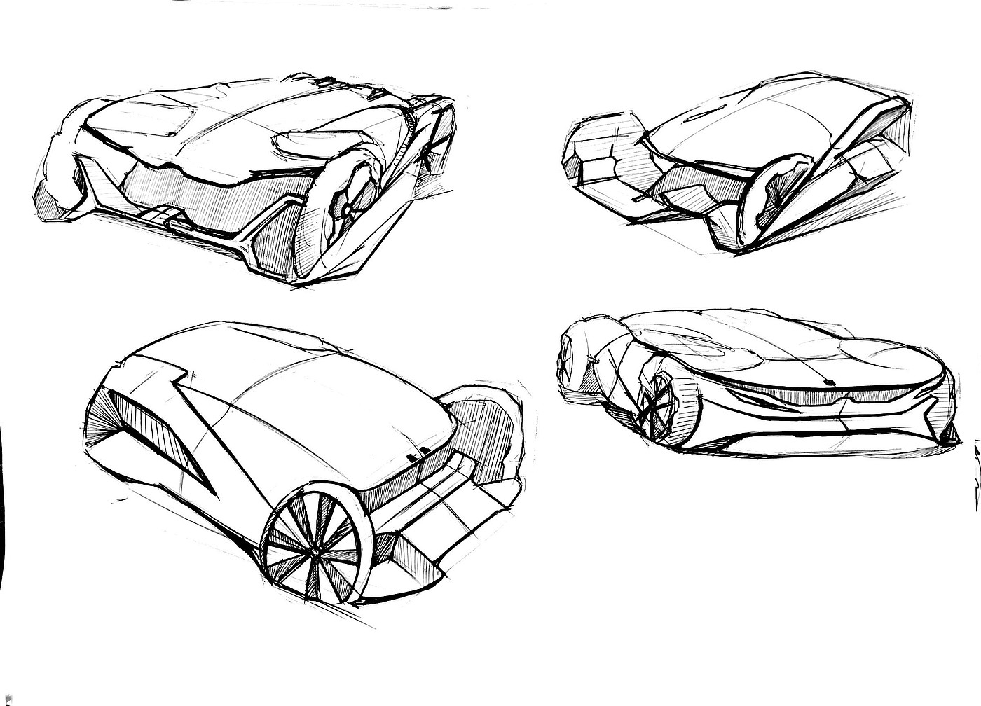Hand drawn，