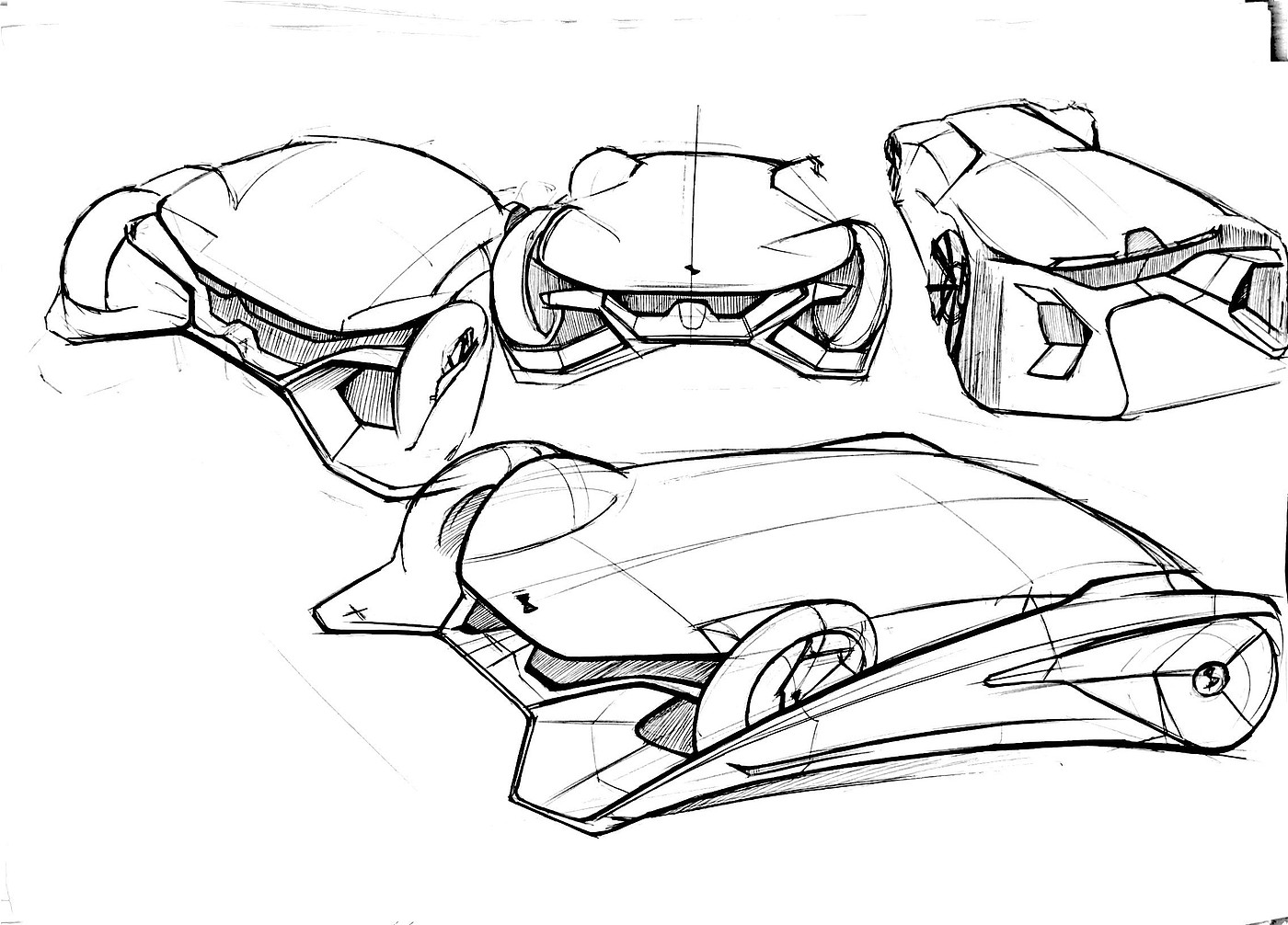 Hand drawn，