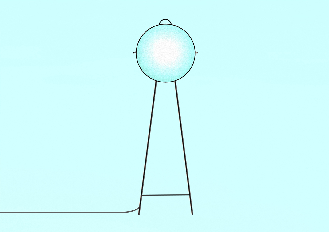 Appearance design，Floor lamp，lamps and lanterns，