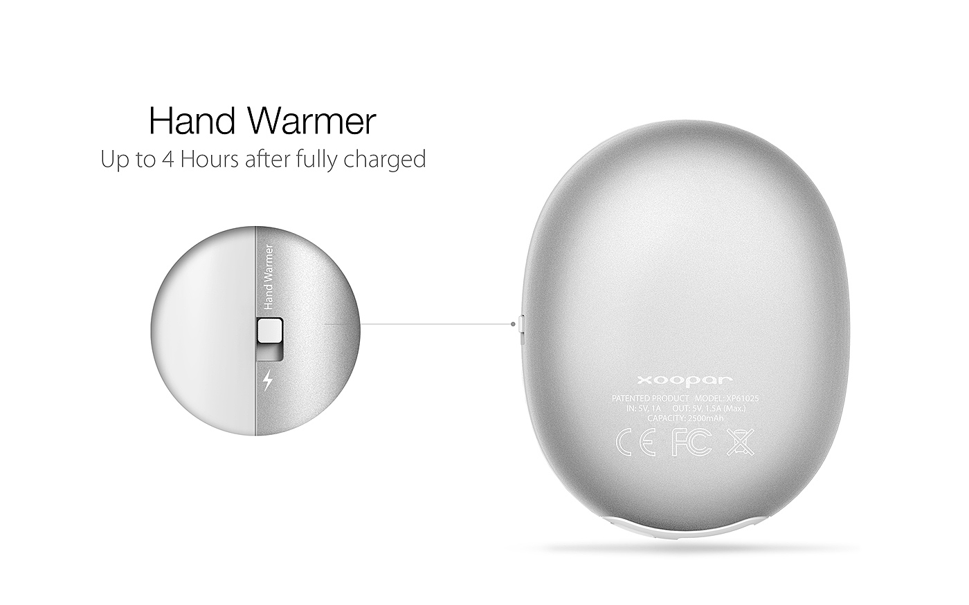Hand warmer，portable source，two-in-one，small home appliances，